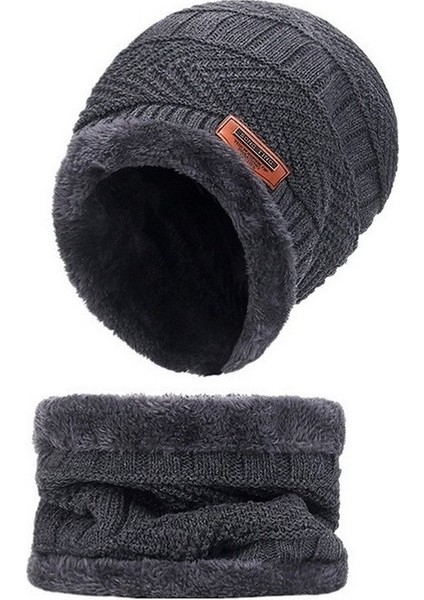 Erkek/ Kadın Kışlık Bere + Boyunluk (Yurt Dışından)