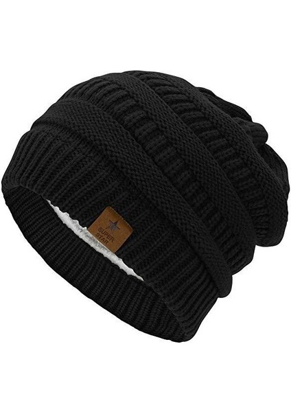 Tek Renk Beş Sivri Yıldız Örme Şapka (Yurt Dışından) fiyatları