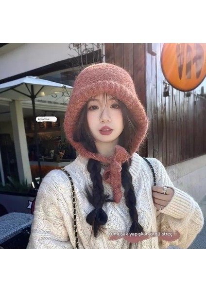 Yün Kar Maskesi Şapka (Yurt Dışından) modelleri