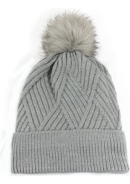 Kadınların Düz Renk Örme Şapkası (Yurt Dışından) fiyatları