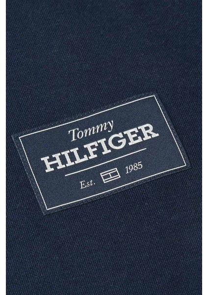 Erkek Monotype Label Sweatshirt - Lacivert modelleri