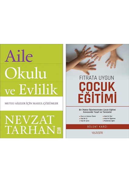 Aile Okulu ve Evlilik - Fıtrata Uygun Çocuk Eğitimi 2 Kitap