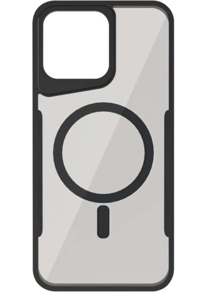 iPhone 15 Pro Max Uyumlu Magsafe Kamera Korumalı Renkli Şeffaf Ince Horizon Silikon Kılıf