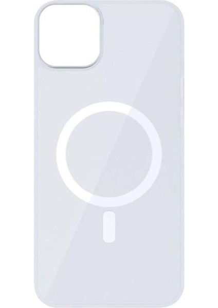 iPhone 15 Uyumlu Magsafe Özellikli Transparan Mat Kamera Ekran Korumalı Toledo Silikon Kılıf fiyatları