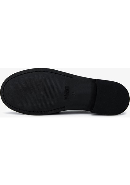 Kadın Bordo Loafer Ayakkabı 937 Mng-09 Bn Ayk SK24-25 Bordo Acma