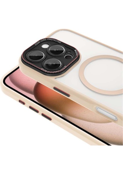 iPhone 16 Pro Uyumlu Kamera Lens Hoparlör Korumalı Magsafe Transparan Sonic Silikon Kılıf modelleri