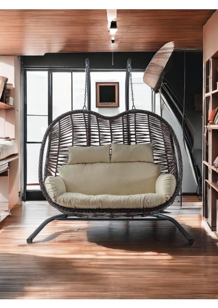 Pop Bahçe ve Balkon Salıncağı Çift Kişilik