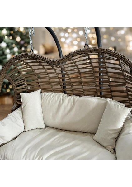 Pop Bahçe ve Balkon Salıncağı Çift Kişilik