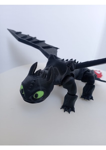 3d.life Dişsiz (Toothles) Ejderhanı Nasıl Eğitirsin Figürü