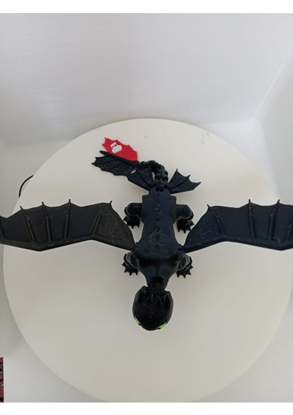 3d.life Dişsiz (Toothles) Ejderhanı Nasıl Eğitirsin Figürü