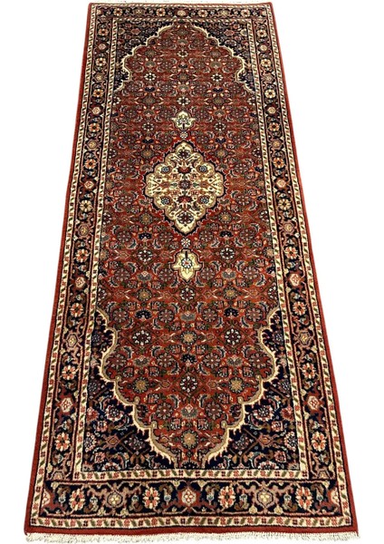 Albos Lu x ury Carpet El Dokuma Iran Halısı 82 x 200 Kiremit Yün Yolluk Halı