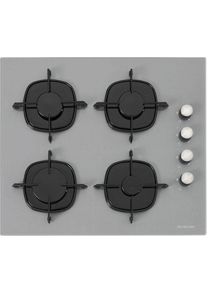 BO6502S02 - CS5335S01 - 3420 Classy 60 Gri Cam Ankastre Set