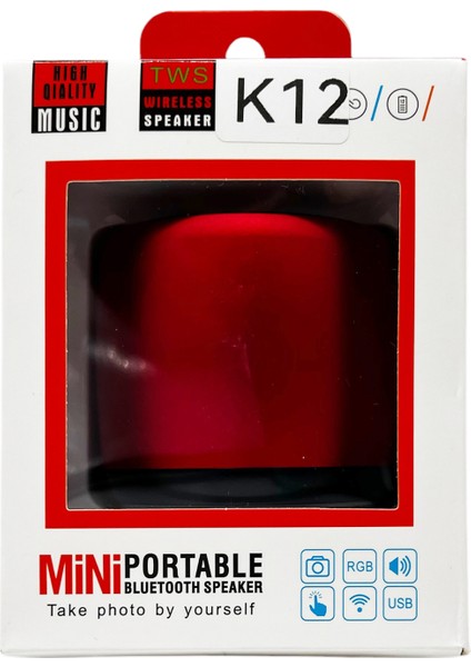 K12 Minibox Kablosuz Hoparlör - Speaker