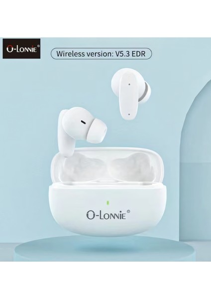 O-Lonnie Round N05 Beyaz Ios Android Uyumlu Kablosuz Bluetooth Kulaklık