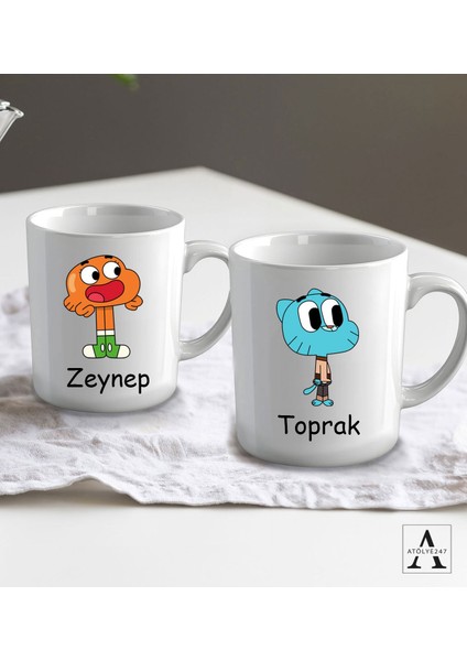 Kişiye Özel Best Friends Tasarımlı 2'li Kupa Bardak fiyatları