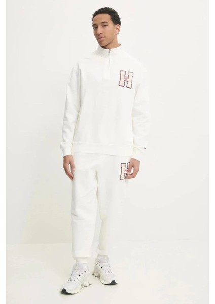 Tjm 1/4 Zıp Towel Patch Polo