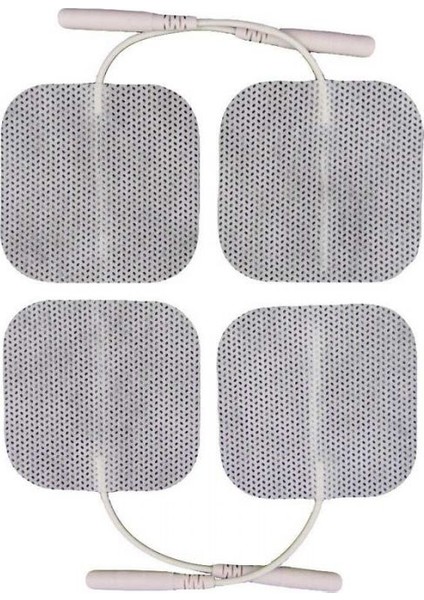 5 X 5 Yapışkanlı 4'Lü 2 Paket Tens Elektrodu