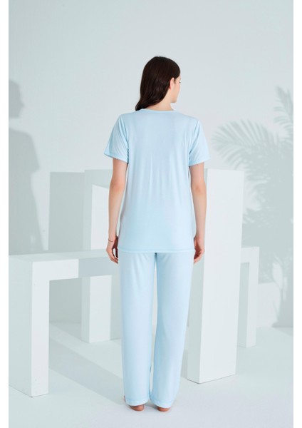 Bambu Hamile Lohusa Pijama Takım 30221-30225 fırsatları