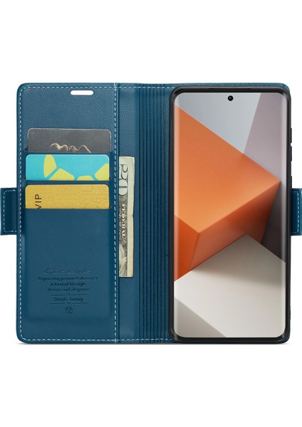 Xiaomi Redmi Note 13 Pro Plus 5g Deri Parlak Telefon Kapağı (Yurt Dışından)