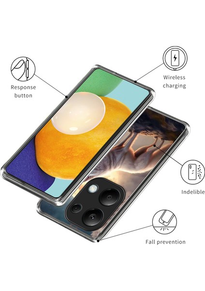 Xiaomi Redmi Note 13 Pro 4g / Poco M6 Pro 4g Çizilmeye Dayanıklı Tpu Arka Telefon Kapağı (Yurt Dışından) modelleri