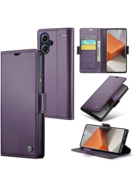 Xiaomi Redmi Note 13 Pro Plus 5g Deri Parlak Telefon Kapağı (Yurt Dışından)