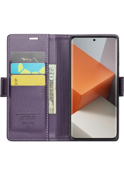 Xiaomi Redmi Note 13 Pro Plus 5g Deri Parlak Telefon Kapağı (Yurt Dışından)