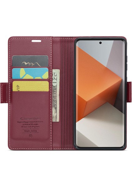 Xiaomi Redmi Note 13 Pro Plus 5g Deri Parlak Telefon Kapağı (Yurt Dışından)