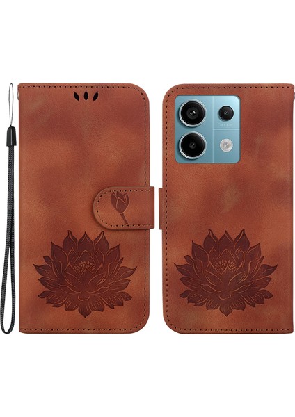 Xiaomi Redmi Note 13 Pro 5g / Poco X6 5g Flip Koruyucu Deri Telefon Kapağı (Yurt Dışından)