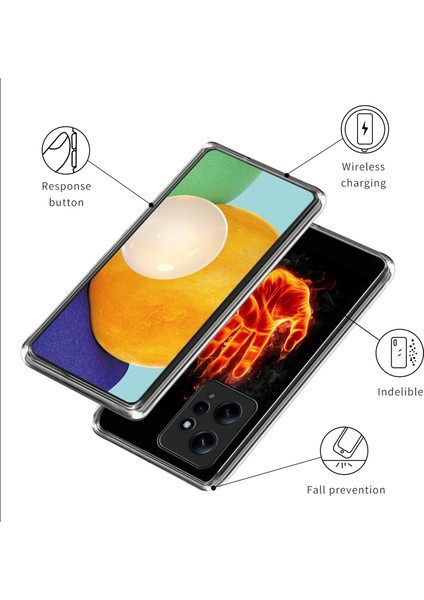 Xiaomi Redmi Note 12 4g Çizilmeye Dayanıklı Tpu Arka Telefon Kapağı (Yurt Dışından) modelleri