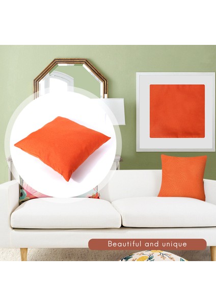 2 Adet Açık Su Geçirmez Kırlent Kapakları Suya Dayanıklı Bahçe Sandalyesi Yastık Kılıfı Kanepe Dekorasyon Için 18X18 Inç,наволочка (Yurt Dışından) fırsatları