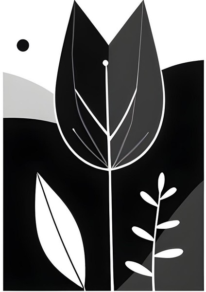 Matisse - Boho - Art Deco - Soyut - Doğa ( 3 Lü Çerçevesiz ) Poster - Afiş - Tablo KR2C01002/