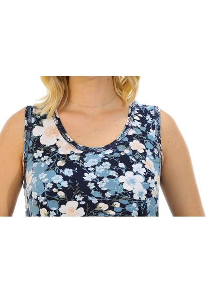 Kadın Bambu Sıfır Kol Gecelik 72113 fırsatları