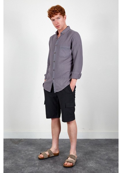 Antrasit Erkek Gömlek modelleri