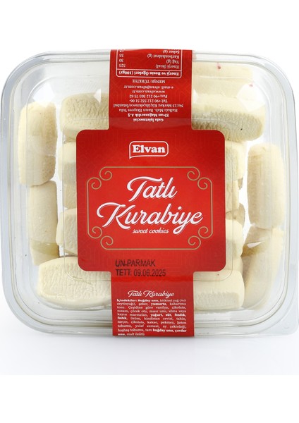 Unlu Parmak Tatlı Kurabiye 400 Gr. (1 Paket)