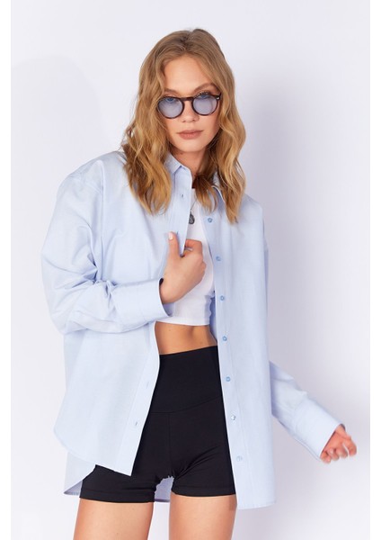 Mavi Kadın Poplin Gömlek | MKS163867-01 modelleri