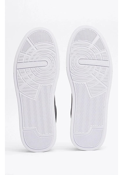 Tommy Jeans Erkek Lacivert Pebble Grain Court Sneaker