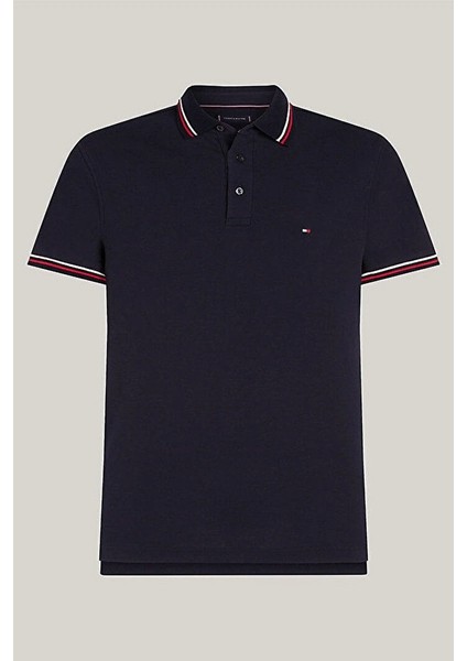 Erkek Lacivert Logo Kısa Kollu Polo T-Shirt fiyatları