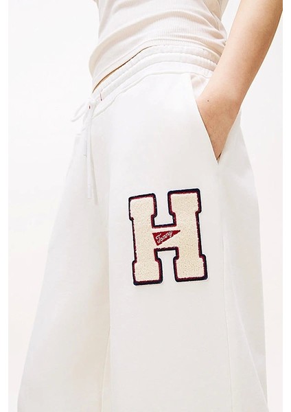 Tommy Jeans Kadın Beyaz Jogger Eşofman Altı fırsatları