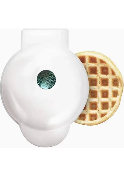 Mini Elektrikli Waffle Makinesi - Kırmızı (Yurt Dışından)