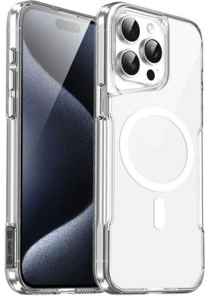 iPhone 14 Pro Kılıf Manyetik Şarj Özellikli Köşelerden Darbeye Dayanıklı Alp Twax Kapak