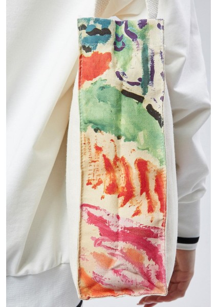 Kanvas Körükleri Matisse Baskılı Çanta fırsatları