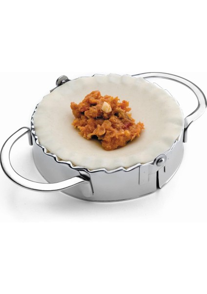 Çiğ Börek ve Ravioli Kalıbı Lacor Paslanmaz Çelik Mantı Kalıbı 10 cm