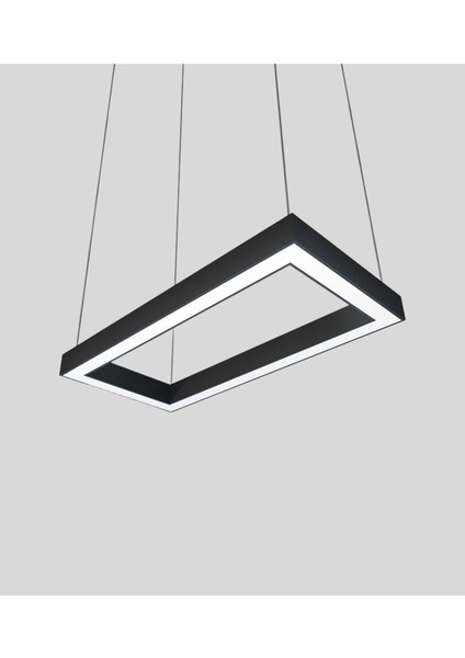 Sarkıt Dikdörtgen Linear Armatür 30X90 cm