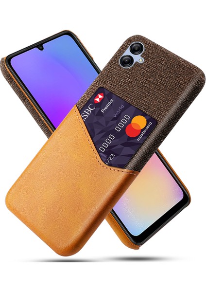 Samsung Galaxy A05 4g Slim Fit Ceza+Pu+Pc Kart Yuvası ile Telefon Koruyucu (Yurt Dışından)