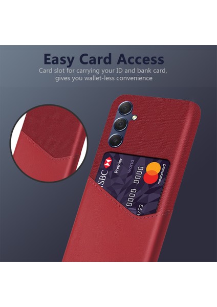 Samsung Galaxy A15 5g Cep Telefonu Kılıf Doku Pu+Pc Arka Kabuk (Yurt Dışından) fiyatları