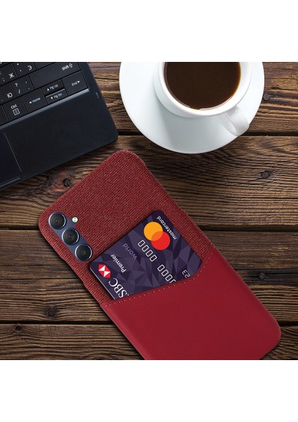 Samsung Galaxy A15 5g Cep Telefonu Kılıf Doku Pu+Pc Arka Kabuk (Yurt Dışından) fırsatları