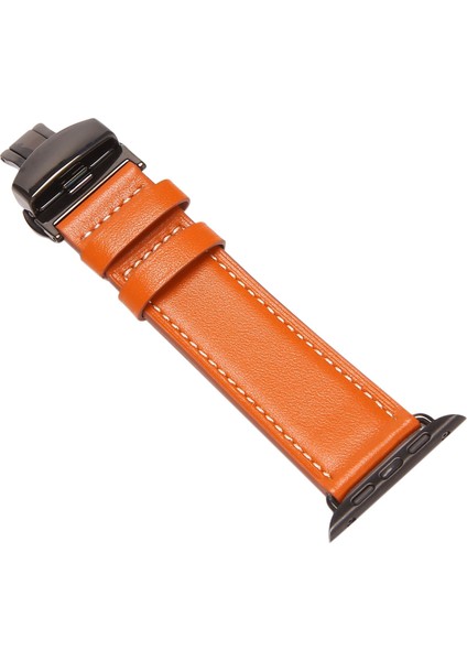 Saat Kayışı Watch 456SE Kelebek Tokalı Saat Kayışı 42/44- Kahve (Yurt Dışından) fiyatları