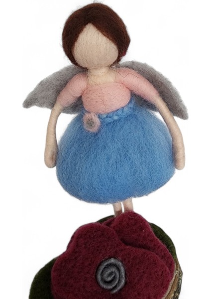 Mavi Melek Keçe Bebek fiyatları