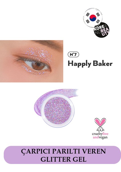 - Get Loose Glitter Gel 4gr N°7:happy Baker