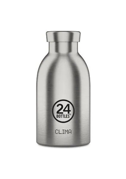 Clima Bottle Brushed Steel Paslanmaz Çelik Termos 330 ml